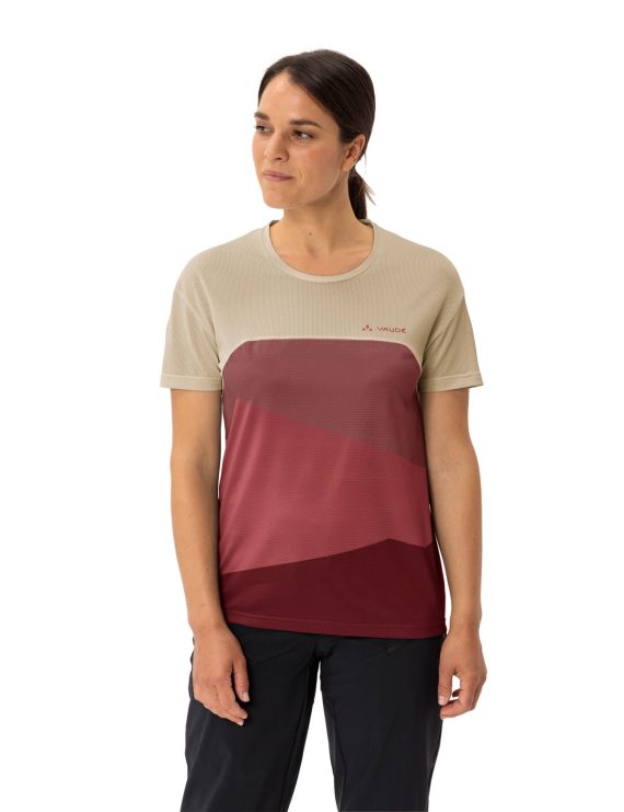 VAUDE - T-SHIRT DONNA MOAB  BRICK 42339 - immagine 3