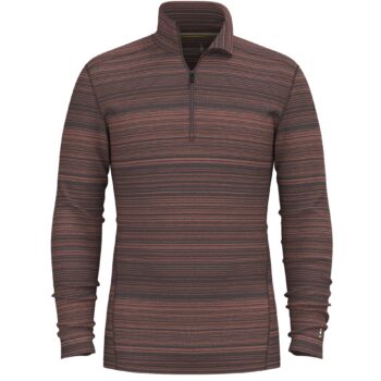 SMARTWOOL - MAGLIA CLASSIC THERMAL ZIP  QO81 MINK COLOR SHIFT SW002822