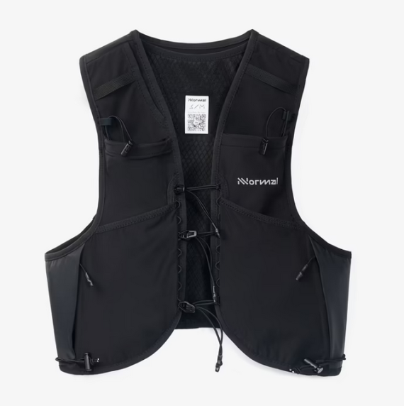 NNORMAL - ZAINO RACE VEST 5L NNORMAL  BLACK N1ARV
