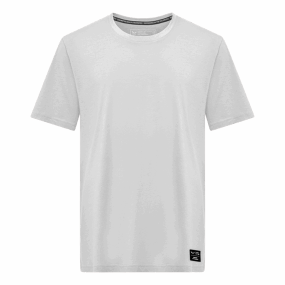 SALEWA - T-SHIRT EAGLE LOGO PATCH  0060 OPTICAL WHITE 29153