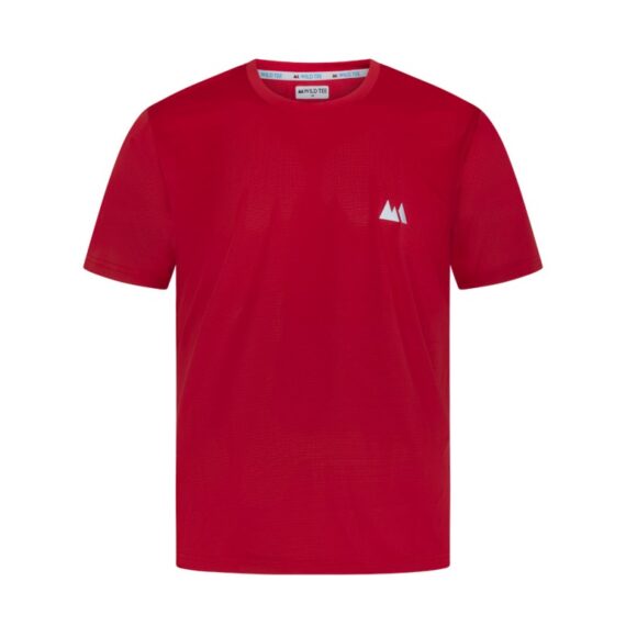 WILDTEE - T-SHIRT ROAD  RED 009WT189