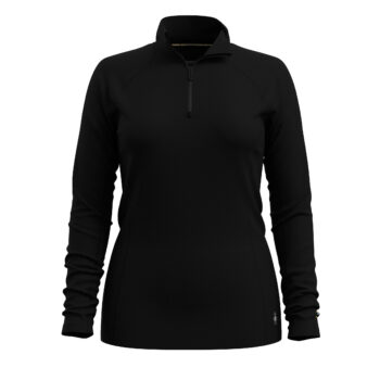 SMARTWOOL - MAGLIA DONNA CLASSIC ALL-SEASON ZIP  0011 BLACK SW002827