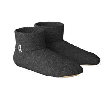 SMARTWOOL - PANTOFOLE SECOND CUT FLEECE  0031 CHARCOAL SW003051