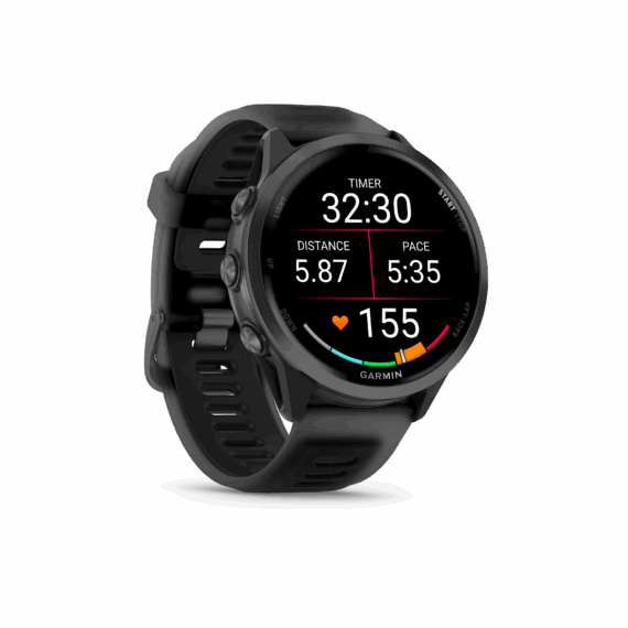 GARMIN - OROLOGIO GPS FORERUNNER 570 47MM. BLACK  BLACK 02971-00 - immagine 6