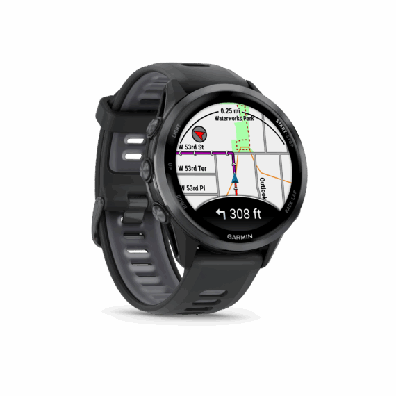 GARMIN - OROLOGIO GPS FORERUNNER 970 BLACK  BLACK 02969-10 - immagine 8