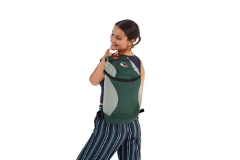 TICKET TO THE MOON - ZAINO MINI 15 LT.  DARK GREEN/JADE GREEN TMMBP