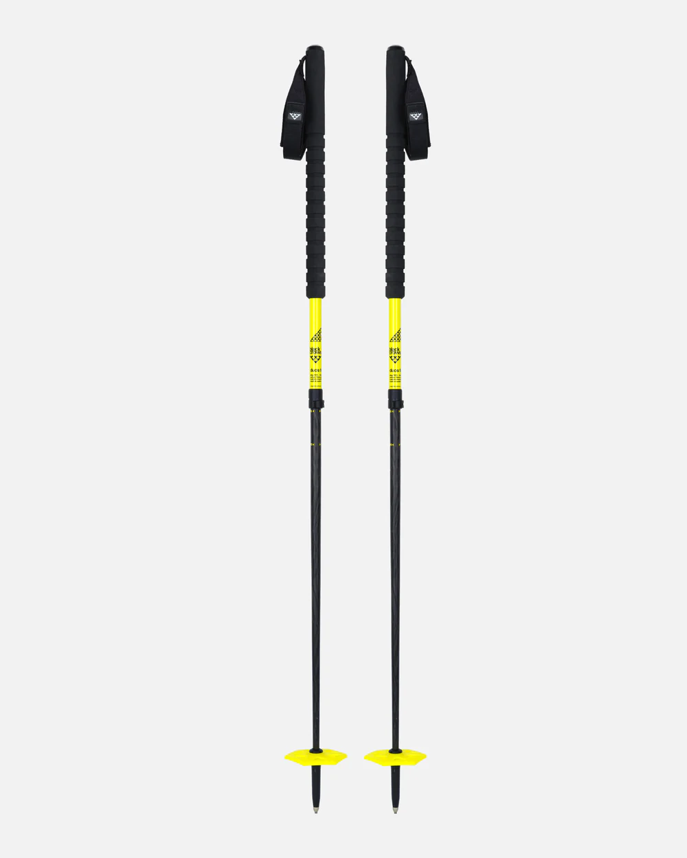 BLACK CROWS - BASTONI DUOS FREEBIRD BLACK/YELLOW 101722