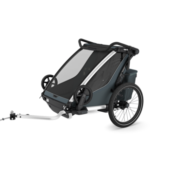 THULE - CARRELLO CHARIOT CROSS DOPPIO  DARK SLATE 10201035