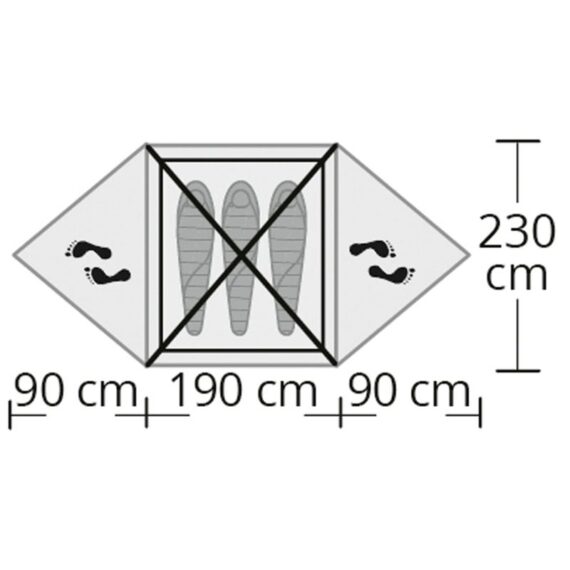 ORIGIN OUTDOORS - TENDA SNUGLY 3  - 310840 - immagine 5