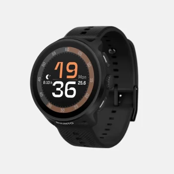 SUUNTO - GPS RUN ALL BLACK SILICONE  ALL BLACK SILICON STRAP SS051272000