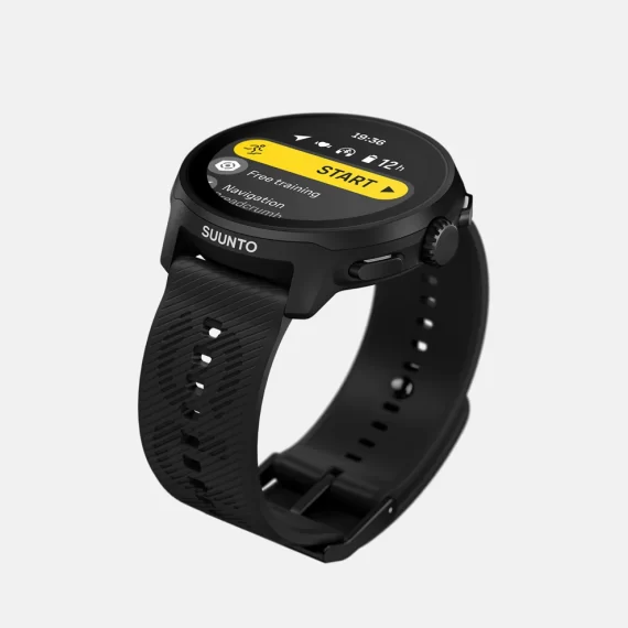 SUUNTO - GPS RUN ALL BLACK SILICONE  ALL BLACK SILICON STRAP SS051272000 - immagine 3
