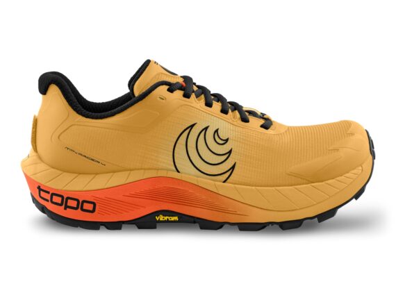 TOPO ATHELTIC - SCARPE MTN RACER 4  MANGO/BLACK M089 - immagine 2