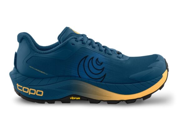 TOPO ATHELTIC - SCARPE MTN RACER 4  NAVY/ORANGE M089 - immagine 2