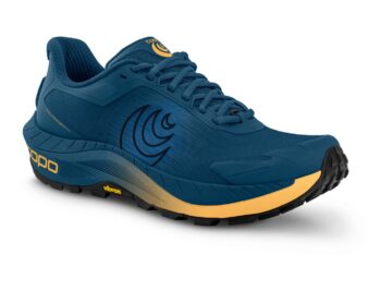 TOPO ATHELTIC - SCARPE MTN RACER 4  NAVY/ORANGE M089