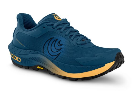 TOPO ATHELTIC - SCARPE MTN RACER 4  NAVY/ORANGE M089