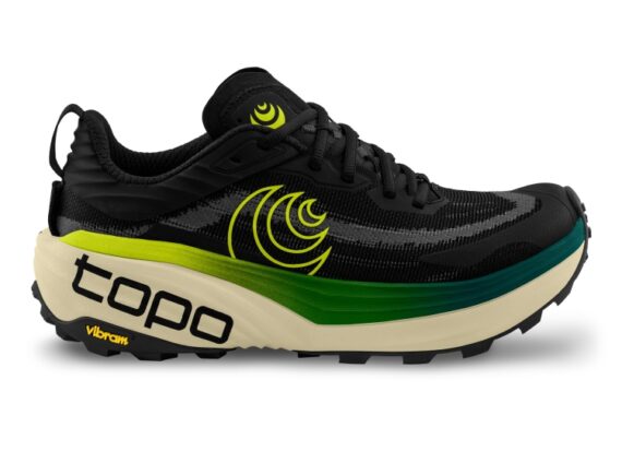 TOPO ATHELTIC - SCARPE VISTA  BLACK/LIME M088 - immagine 2