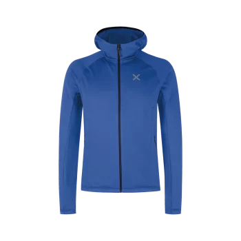 MONTURA - GIACCA FADIS GRID HOODED  850 B.BLUE MMAP85X