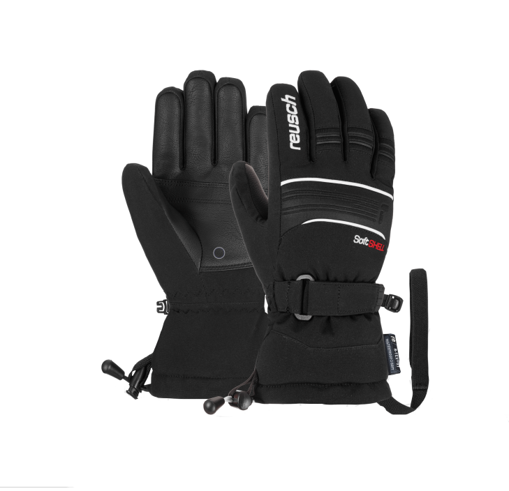 REUSCH - GUANTO JR SCI KONDOR R-TEX 7701 BLACK/WHITE 6361218 - immagine 2