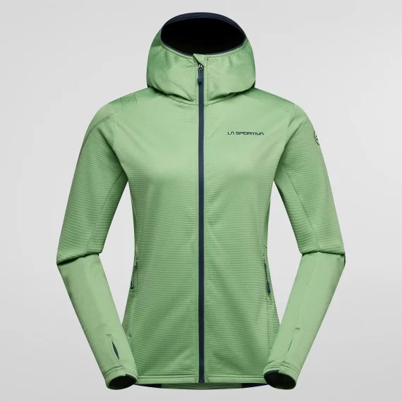 LASPORTIVA - GIACCA DONNA CHILL THERMAL HOODY  ASPEN GREEN/NIGHT SKY ZAHF015