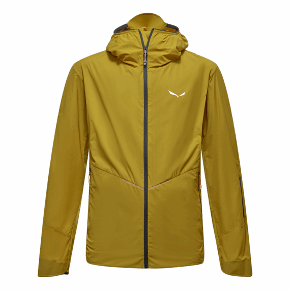 SALEWA - GIACCA PEDROC WIND HOODY  5810 OLIVE OIL 29164