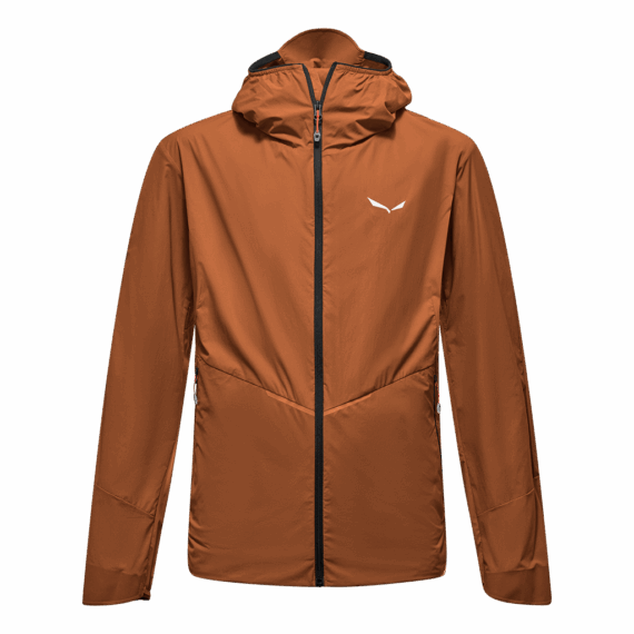 SALEWA - GIACCA PEDROC WIND HOODY  7240 BOMBAY BROWN 29164