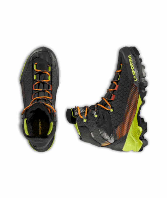 LASPORTIVA - SCARPONE AEQUILIBRIUM ST GTX  CARBON/LIME PUNCH ZFMS098 - immagine 4