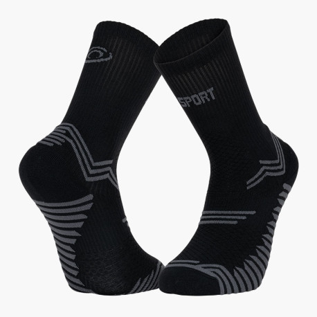 BV SPORT - CALZE TRAIL ULTRA.2 HIGH NERO/GRIGIO 300
