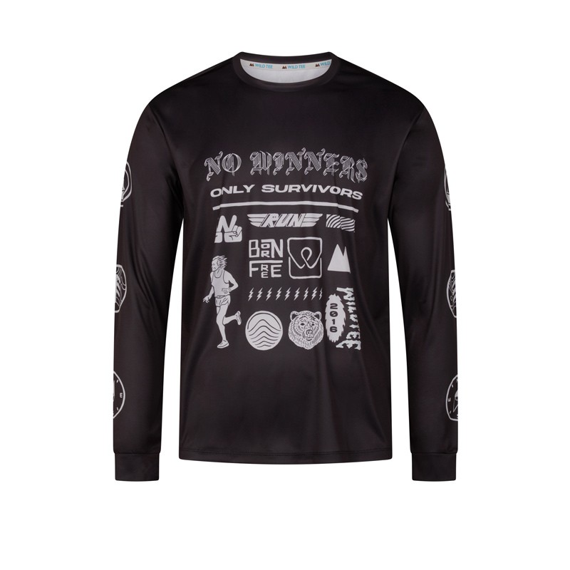 WILDTEE - MAGLIA STREET LS TRAIL WANDERER WT021