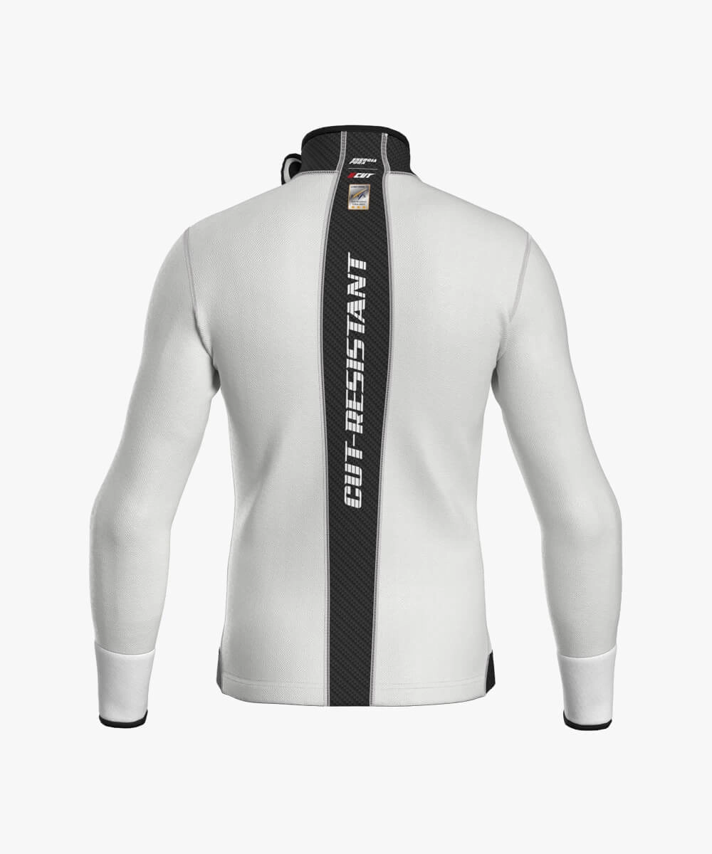 ENERGIAPURA - MAGLIA SR CUT RESISTANT FIS BIANCO/PANNA/ROSSO MM005X.SR - immagine 3