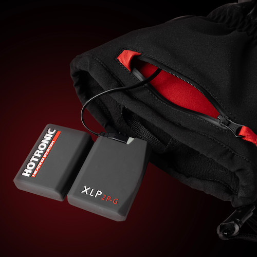 HOTRONIC - MOFFOLA HEATMITT SET PERFORMANCE XLP 2G BLACK 01.0100.608 - immagine 2