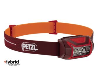 PETZL - LAMPADA ACTIK CORE NEW  ROSSO E065AB