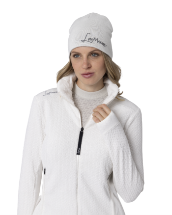 LAMUNT - GIACCA DONNA JENNY WARM FZ  FOGGY WHITE 50116