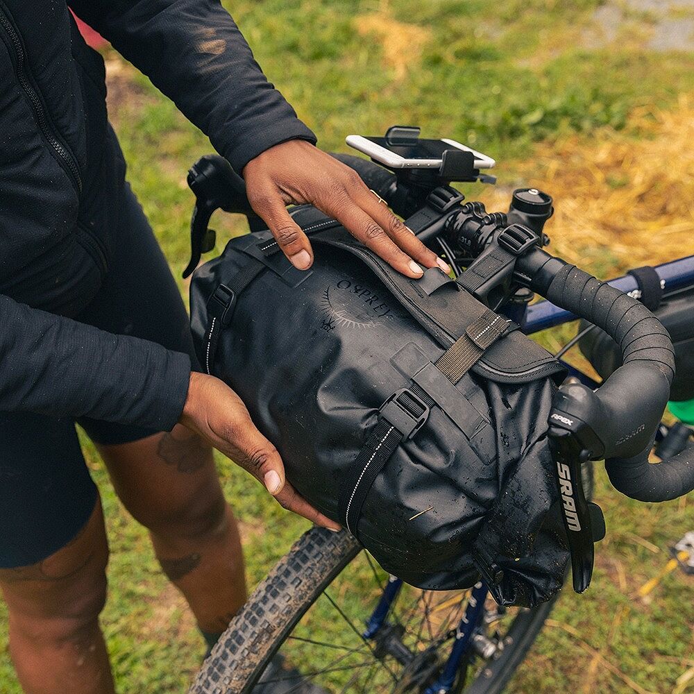 OSPREY - BORSA BICICLETTA ESCAPIST HANDLEBAR L BLACK 10005856 - immagine 6
