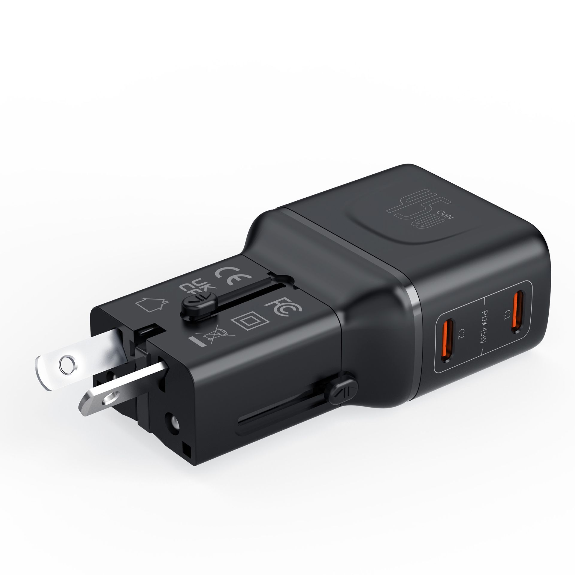 ORIGIN OUTDOORS - CARICABATTERIA USB MULTIPRESA 45W - 100356 - immagine 6