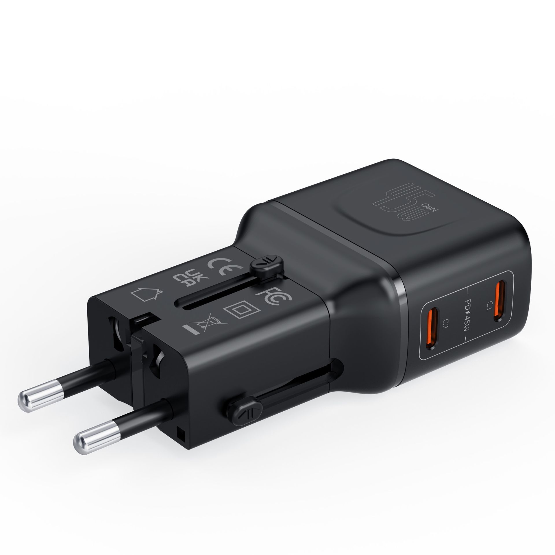 ORIGIN OUTDOORS - CARICABATTERIA USB MULTIPRESA 45W - 100356 - immagine 7