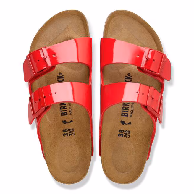 BIRKENSTOCK - CIABATTA DONNA ARIZONA BIRKOFL CHERRY 1032467 - immagine 3