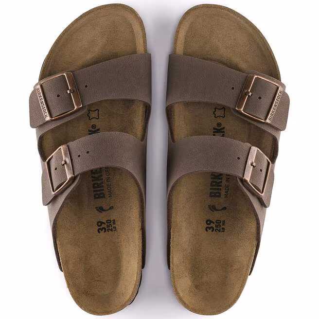 BIRKENSTOCK - CIABATTA ARIZONA BIRKIBUC MOCCA 151183 - immagine 3