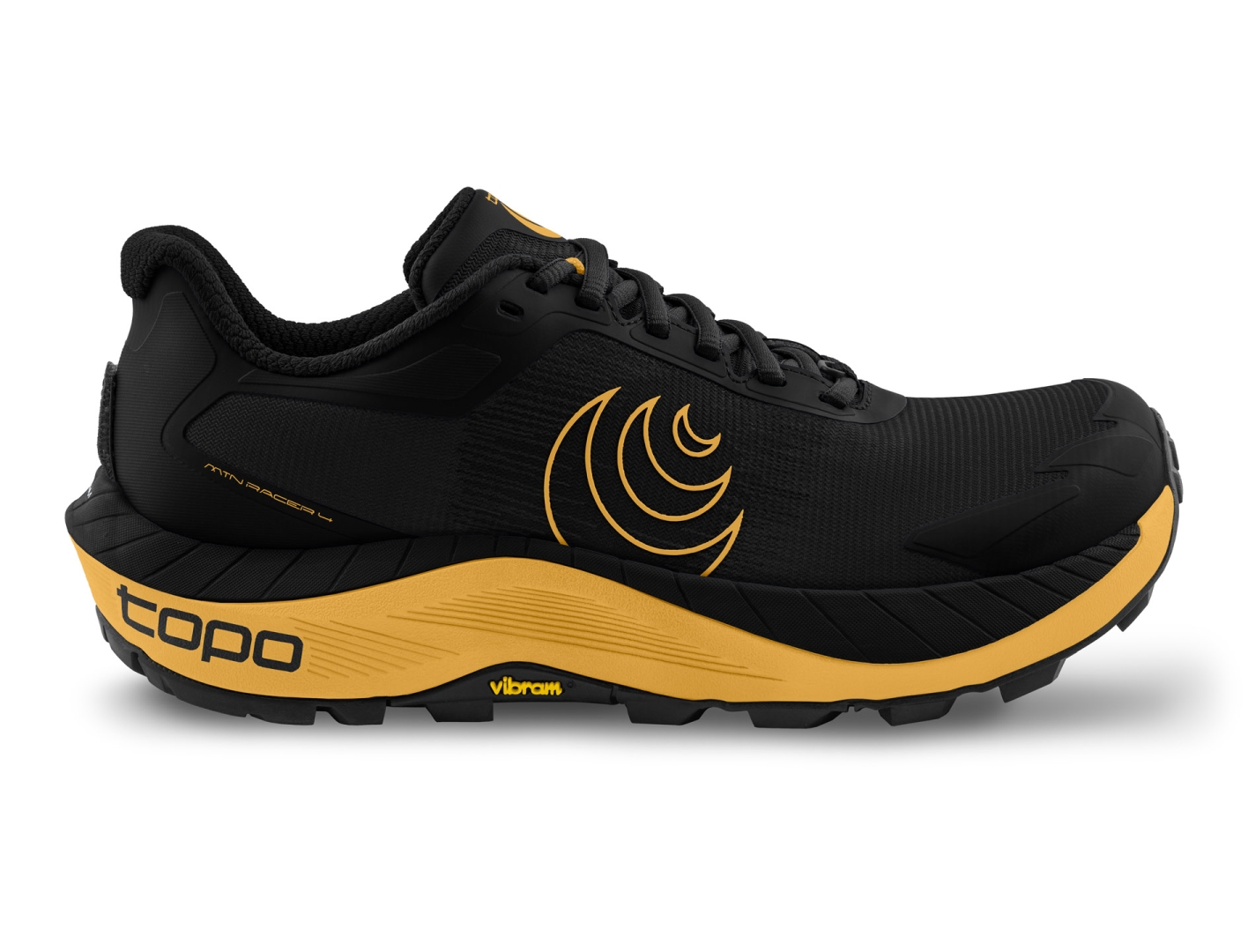 TOPO ATHLETIC - SCARPE MTN RACER 4 BLACK/YELLOW M089 - immagine 2