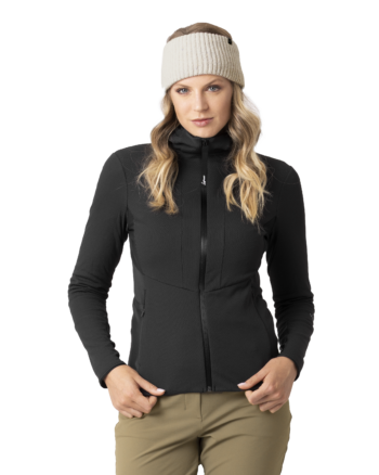 LAMUNT - GIACCA DONNA VIOLET FZ THERMAL  BLACK 50170