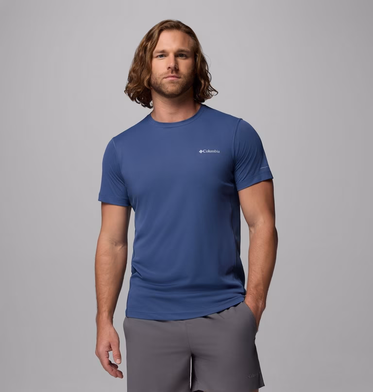 COLUMBIA - T-SHIRT ZERO RULES SS CREW 479 DARK MOUNTAIN 2118501