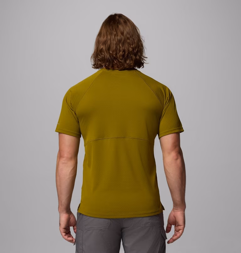 COLUMBIA - T-SHIRT ALPINE CHILL PRO 379 MOSSY GREEN 2118631 - immagine 2