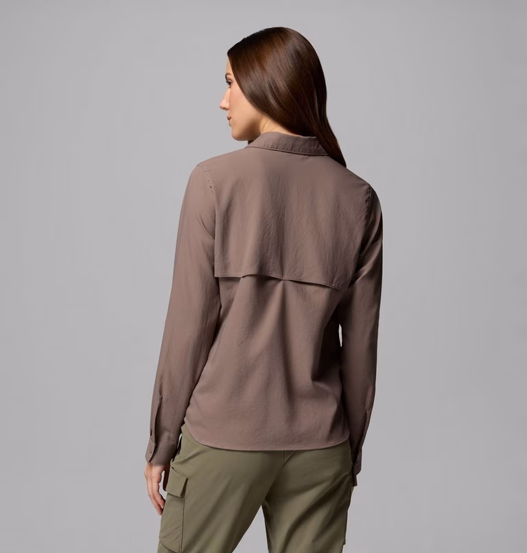 COLUMBIA - CAMICIA DONNA SILVER RIDGE UTILITY 254 IRON 2155701 - immagine 2