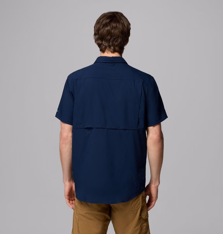 COLUMBIA - CAMICIA SILVER RIDGE SS 464 COLLEGIATE NAVY 2157323 - immagine 2