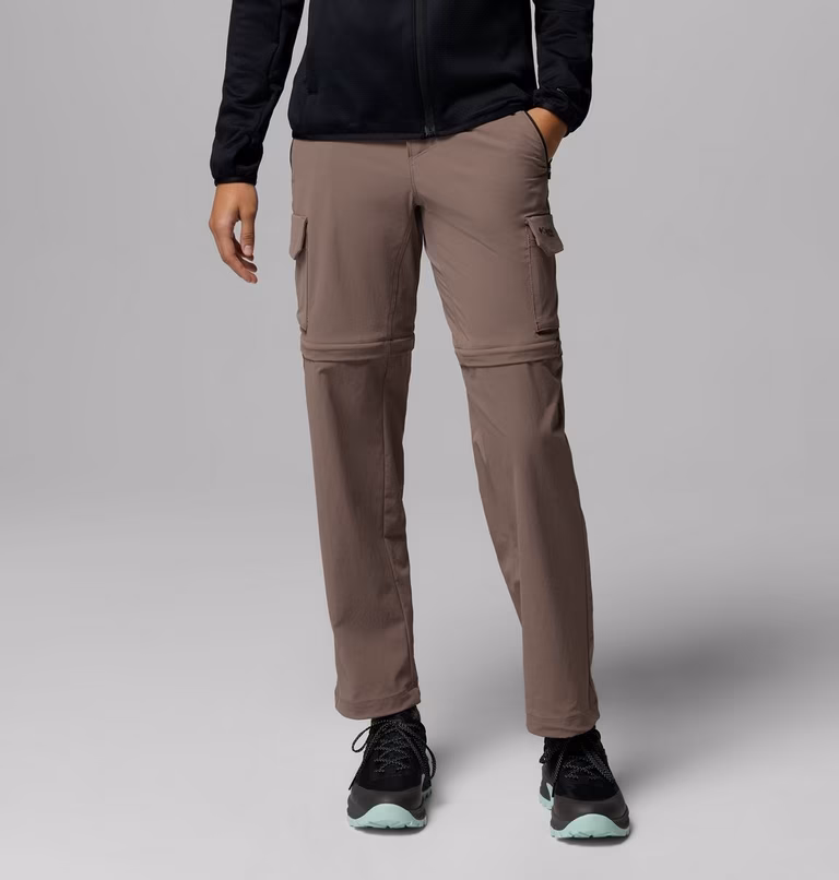COLUMBIA - PANTALONE DONNA SILVER RIDGE CONVERT 254 IRON 2164411