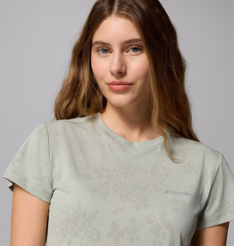 COLUMBIA - T-SHIRT DONNA BLUEBIRD CANYON 348 SAFARI FLORAGE 2164482 - immagine 3