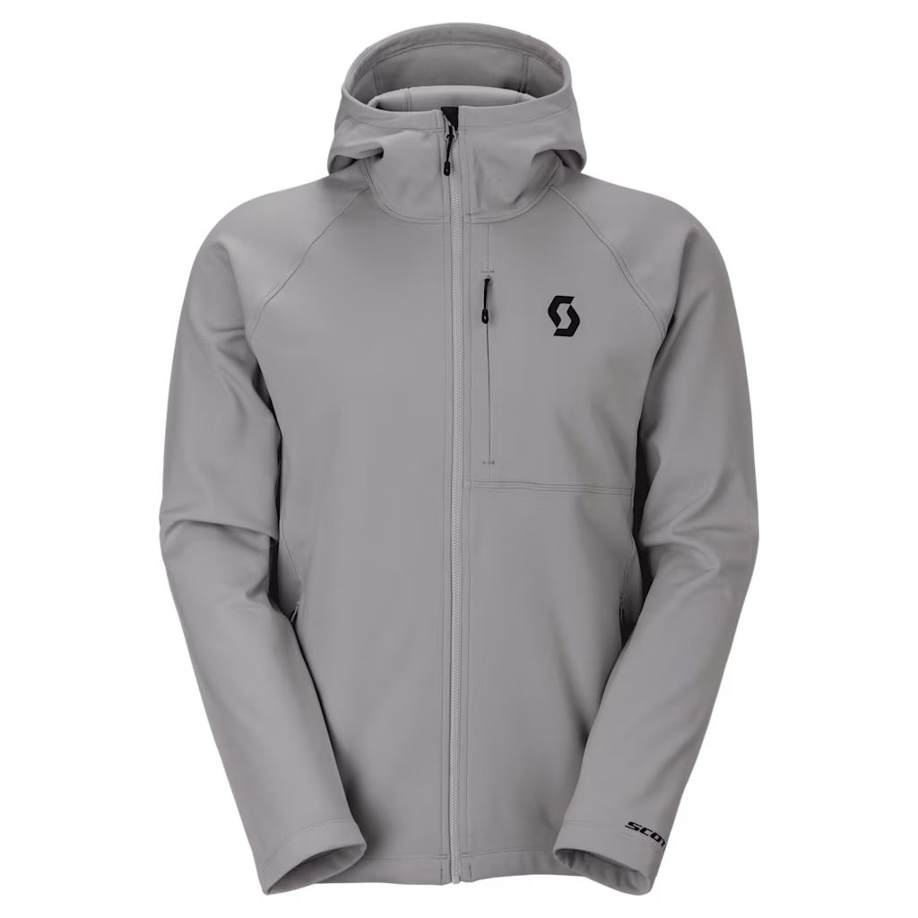 SCOTT - GIACCA SCI DEFINED WARM ZIP FOG BLUE 422908