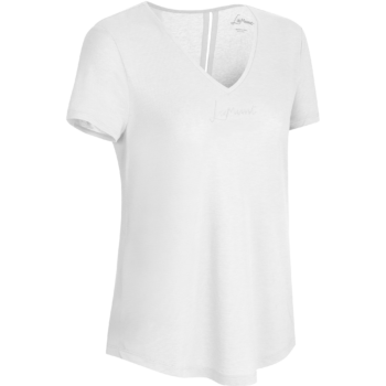 LAMUNT - T-SHIRT DONNA TINA LOGO LIGHT  0080 FOGGY WHITE 50174