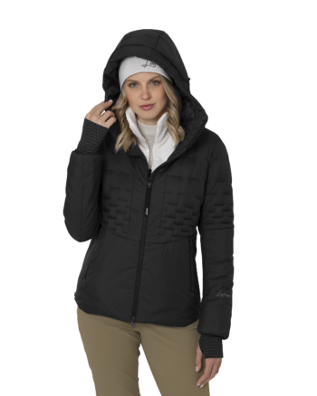 WILDCOUNTRY - GIACCA DONNA LUISA WARM REMOCC  BLACK 50154