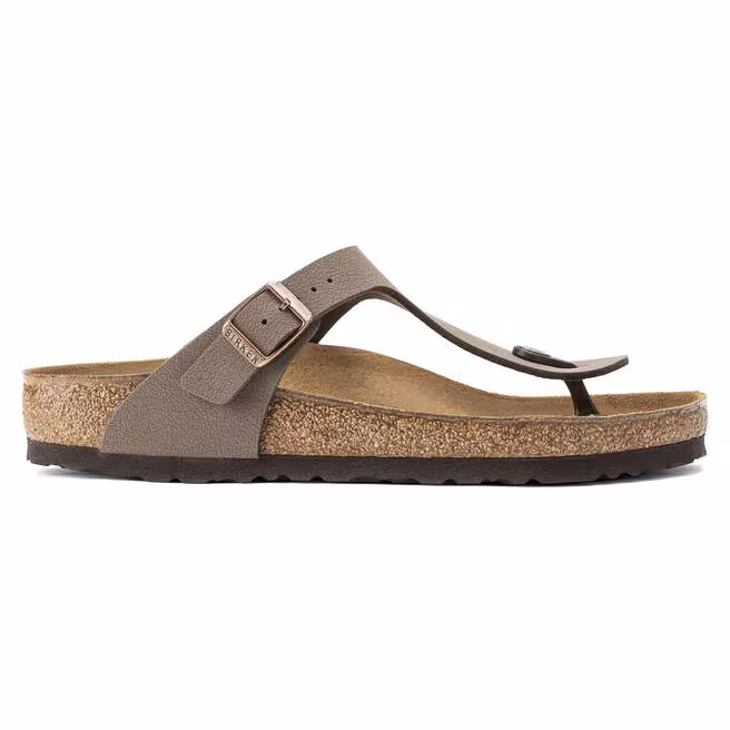 BIRKENSTOCK - CIABATTA GIZEH BIRKIBUC  MOCCA 043751