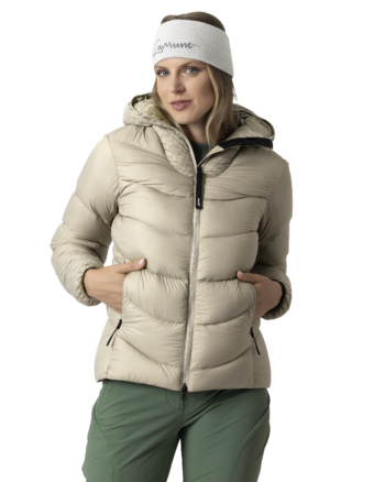 LAMUNT - GIACCA DONNA BIANCA REDOWN  JUTA 50183